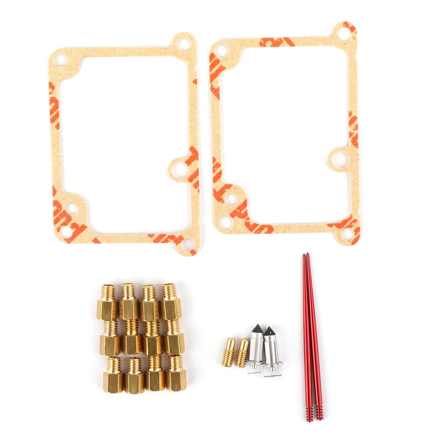 Kit de reparación y reconstrucción de carburador de motocicleta (4 unidades) compatible con Yamaha Banshee YFZ350