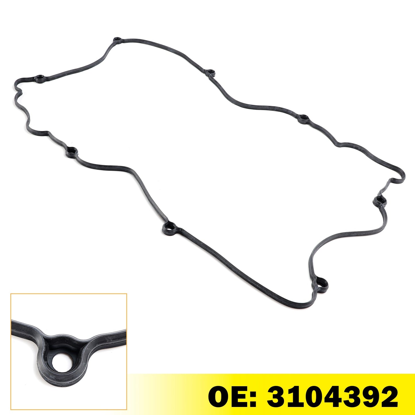Joint de couvercle de soupape 3104392 pour moteurs Cummins 15 litres QSX15 et ISX15