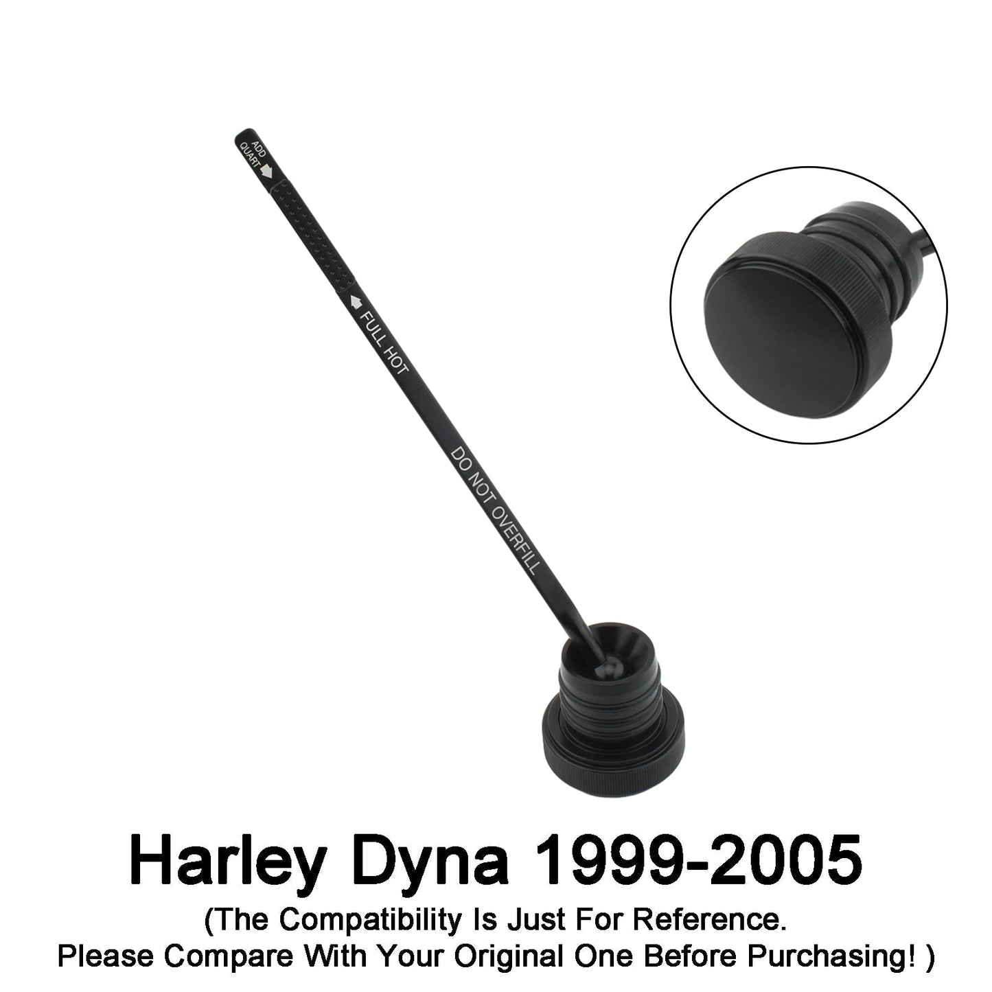 Tapón de la tapa del tanque de aceite para Super Glid FXD FXDX FXDL Dyna 99-05 0710-0150