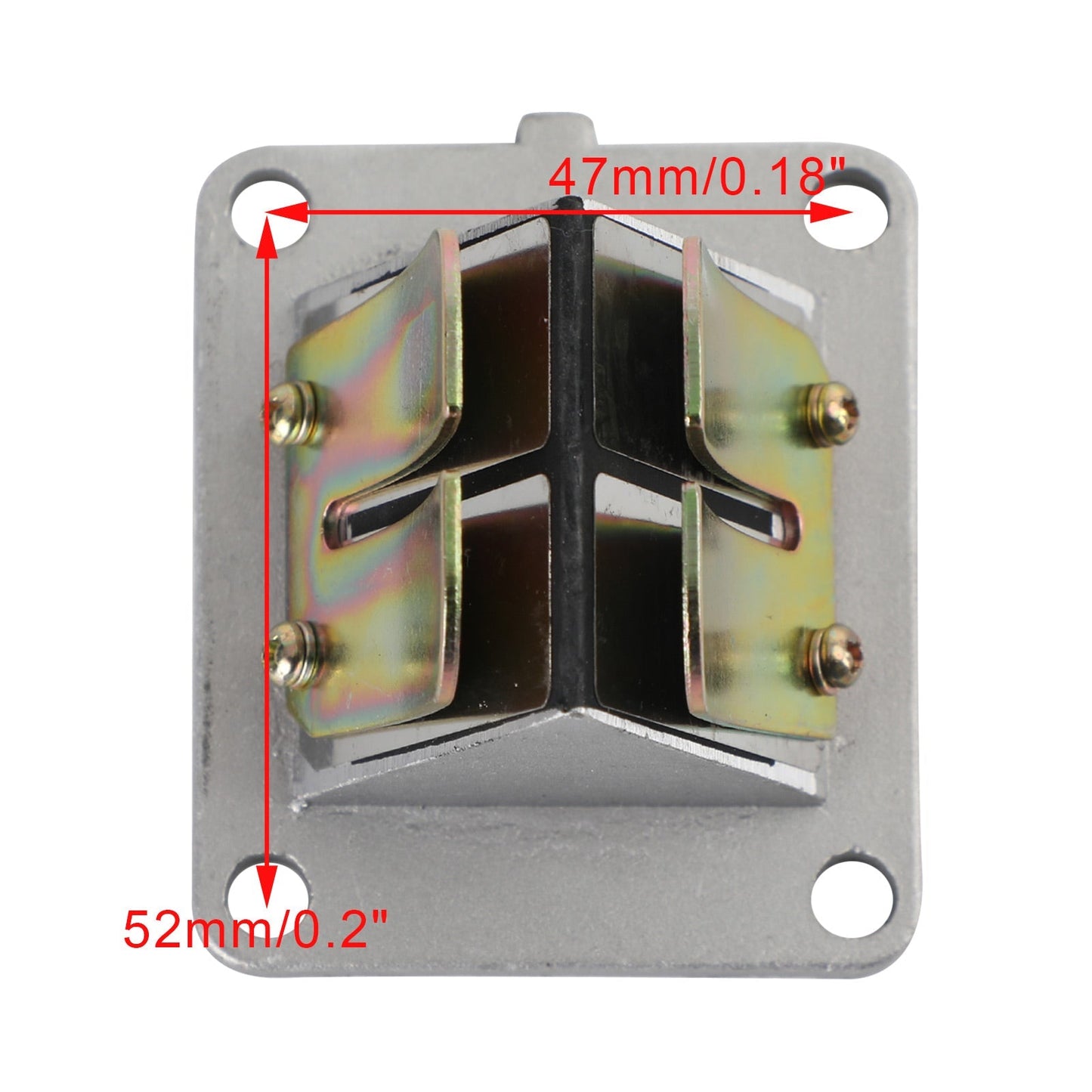 Sistema de admisión de aire con válvula de láminas compatible con Yamaha DT125 RS125 de 125 cc.