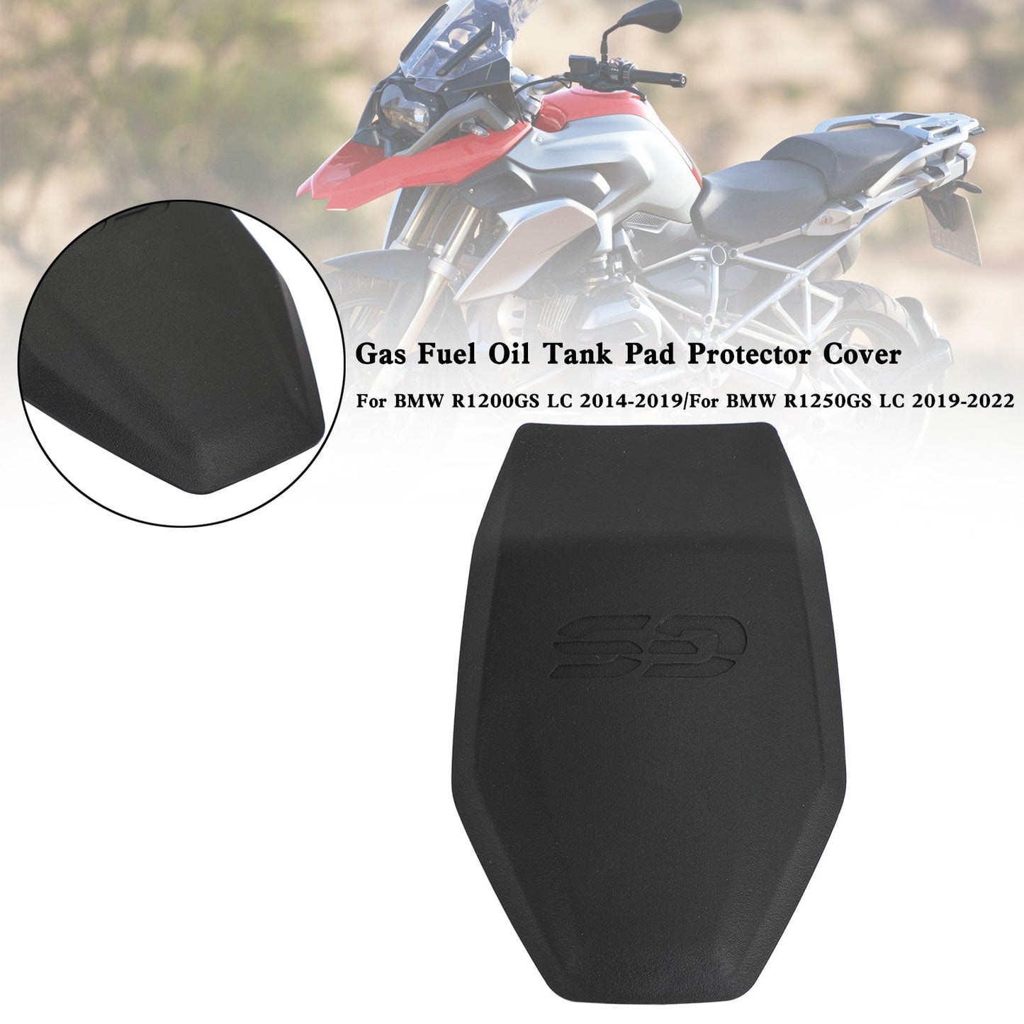 Protection de réservoir d'essence, de carburant et d'huile pour BMW R1250GS et R1200GS (2014-2022)