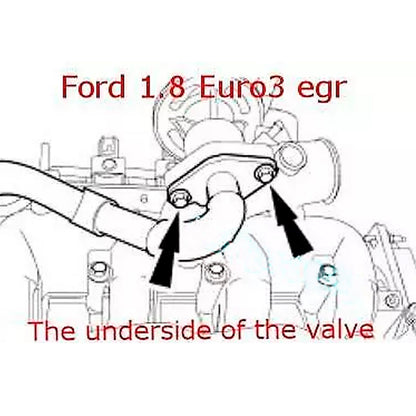 Ford Euro 3 Transit Connect Focus Mondeo 1.8 TDDI TDCi EGR valve blank plate