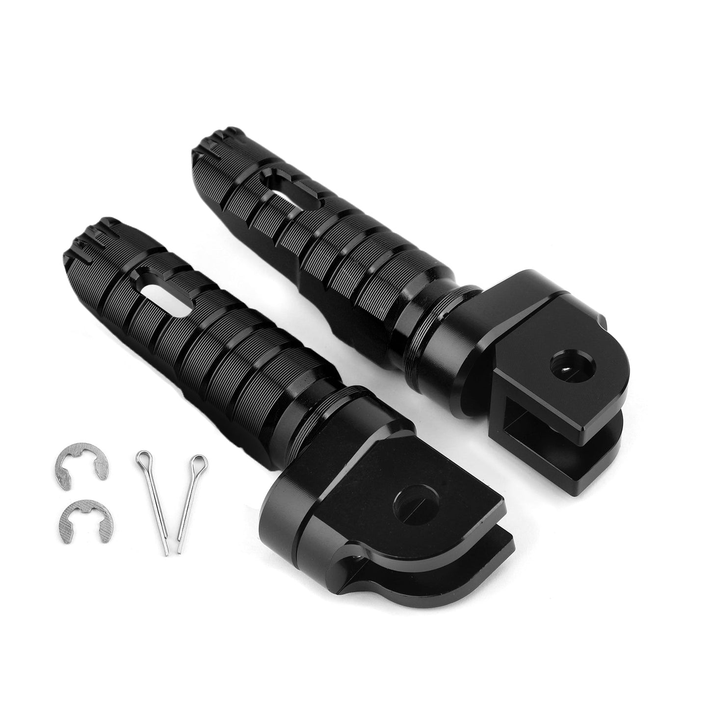 Repose-pieds avant pour Honda VTR250 09-13 VFR800F MSX125 GROM125 14-19 CBR1000RR 04-19 CB900F 02-07 Noir