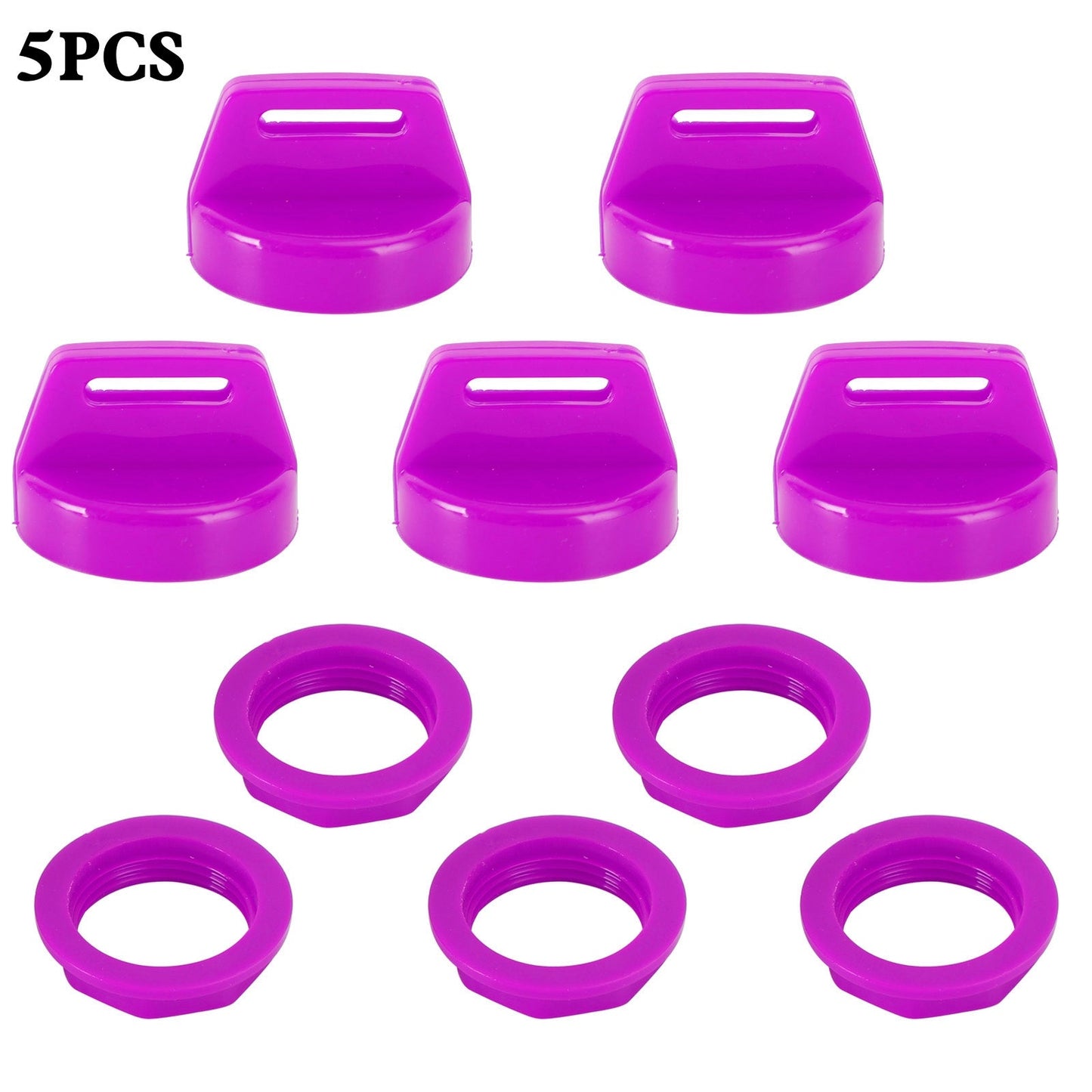 5x Ignition Key Cover 5433534 For Polaris Switchback 800 Rush 600 Pro RMK Violet