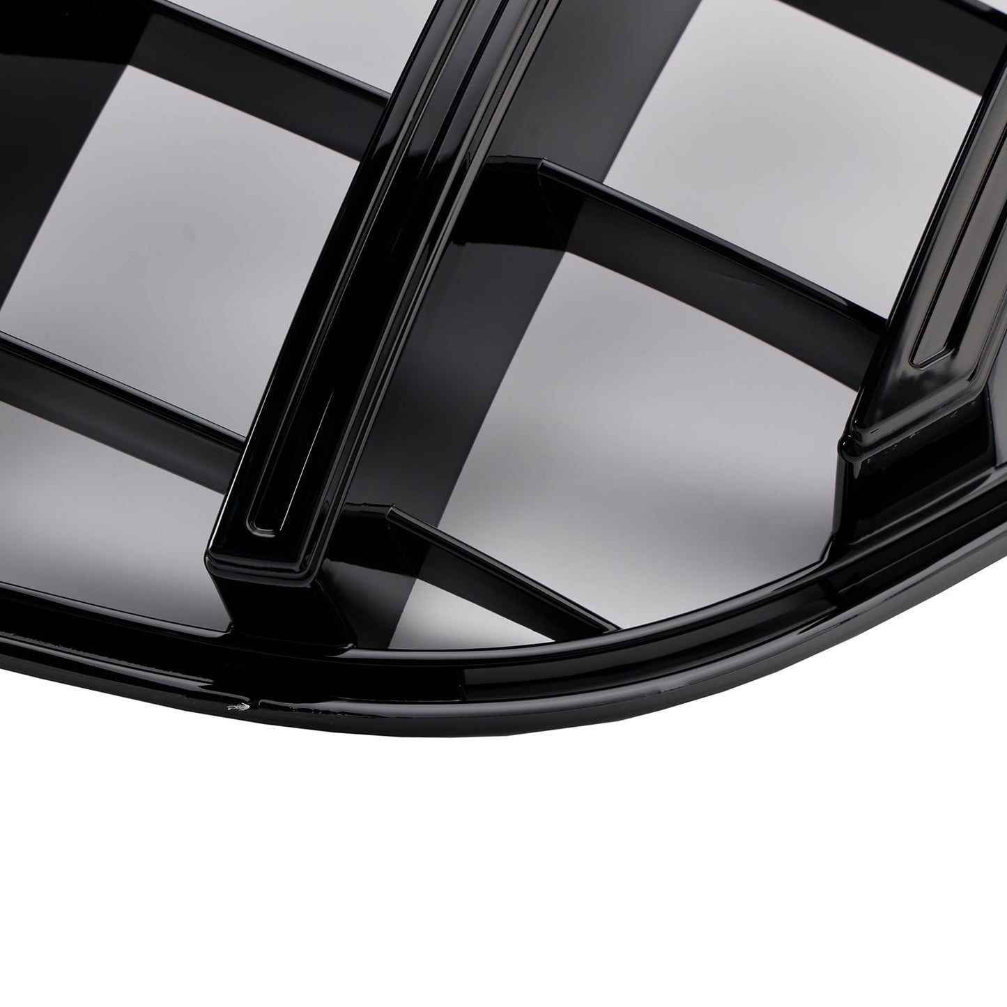 GT Style Front Bumper Grille Grill Fit Mercedes Benz GLE-Class W166 2015-2018