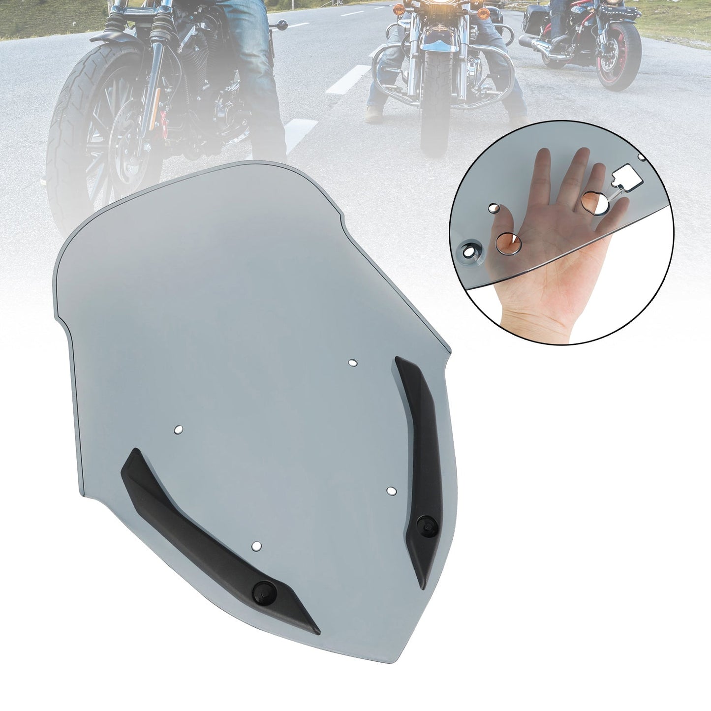 Pare-brise ABS pour moto Yamaha NMAX 155 2021-2023