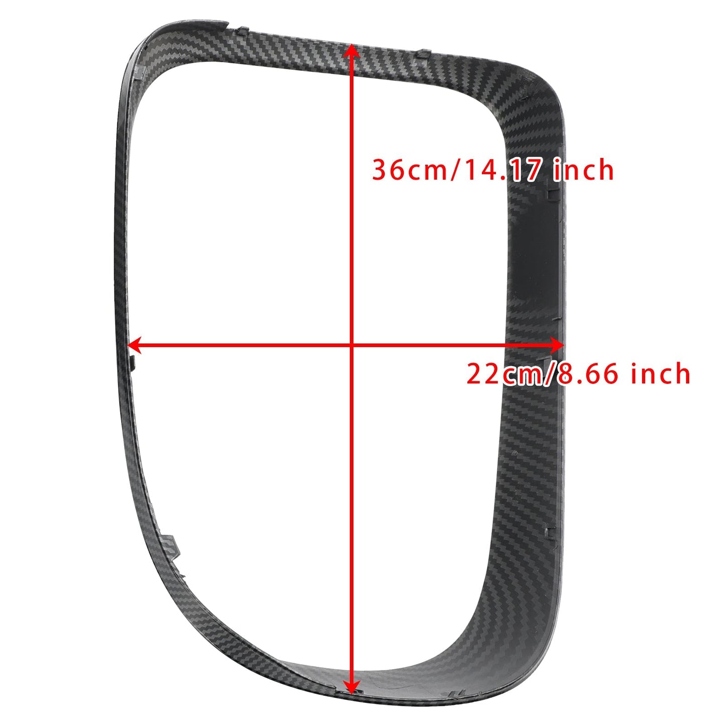 Garniture de feu arrière gauche et droit pour Mini Cooper Countryman F60 (11/2015-12/2019) 63217385427+63217385428