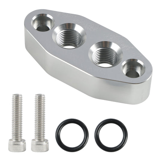 Adaptador de enfriador de aceite 6AN ORB Oring, puerto de entrada/salida, placa LS1 LSX LS3 LS LS2 LS3 551600