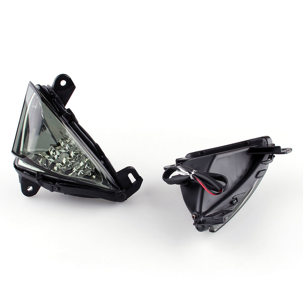 Clignotants avant à LED pour Kawasaki Z750 Z1000 2007-2009, accessoires fumés