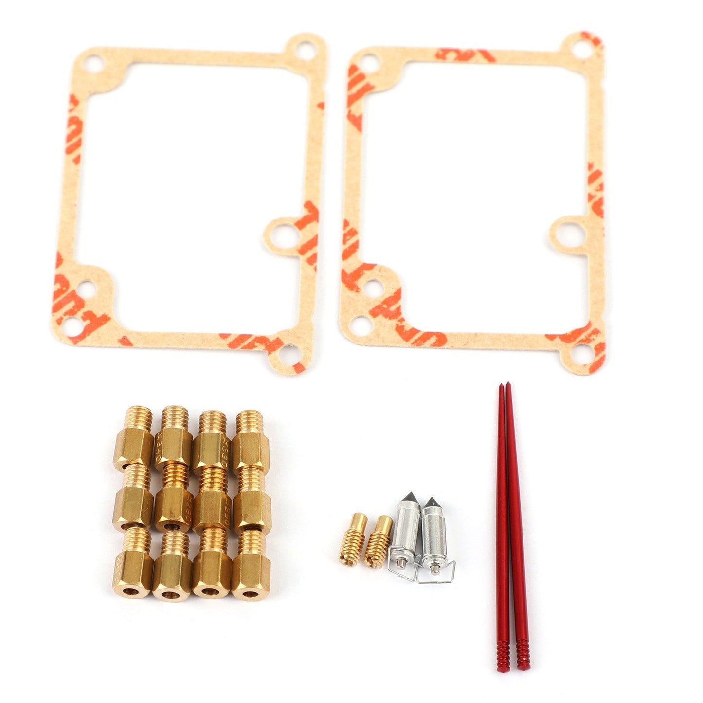 Kit de reparación y reconstrucción de carburador de motocicleta (4 unidades) compatible con Yamaha Banshee YFZ350