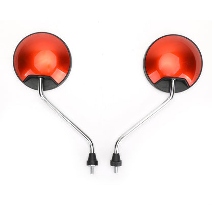 Universal Scooter Moped Mirrors 8mm For Vespa Piaggio Liberty 50-150cc