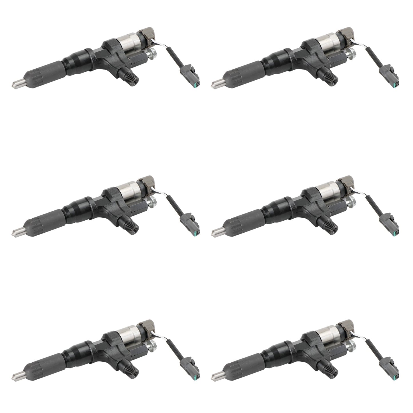 Injecteurs de carburant Hino 3,8 L 4,7 L 5,0 L 6,5 L 7,7 L 6 pièces 095000-6593 CB84034501S 095000-6594