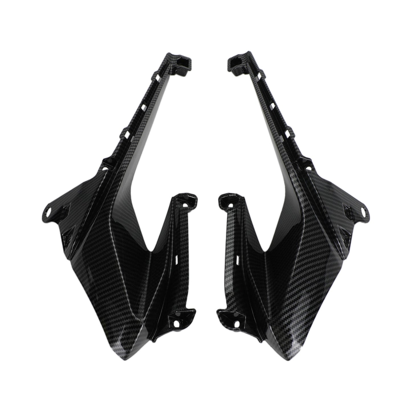 Paneles laterales de la cubierta de ventilación de entrada de aire compatibles con Honda CBR500R 2019-2021 Carbono