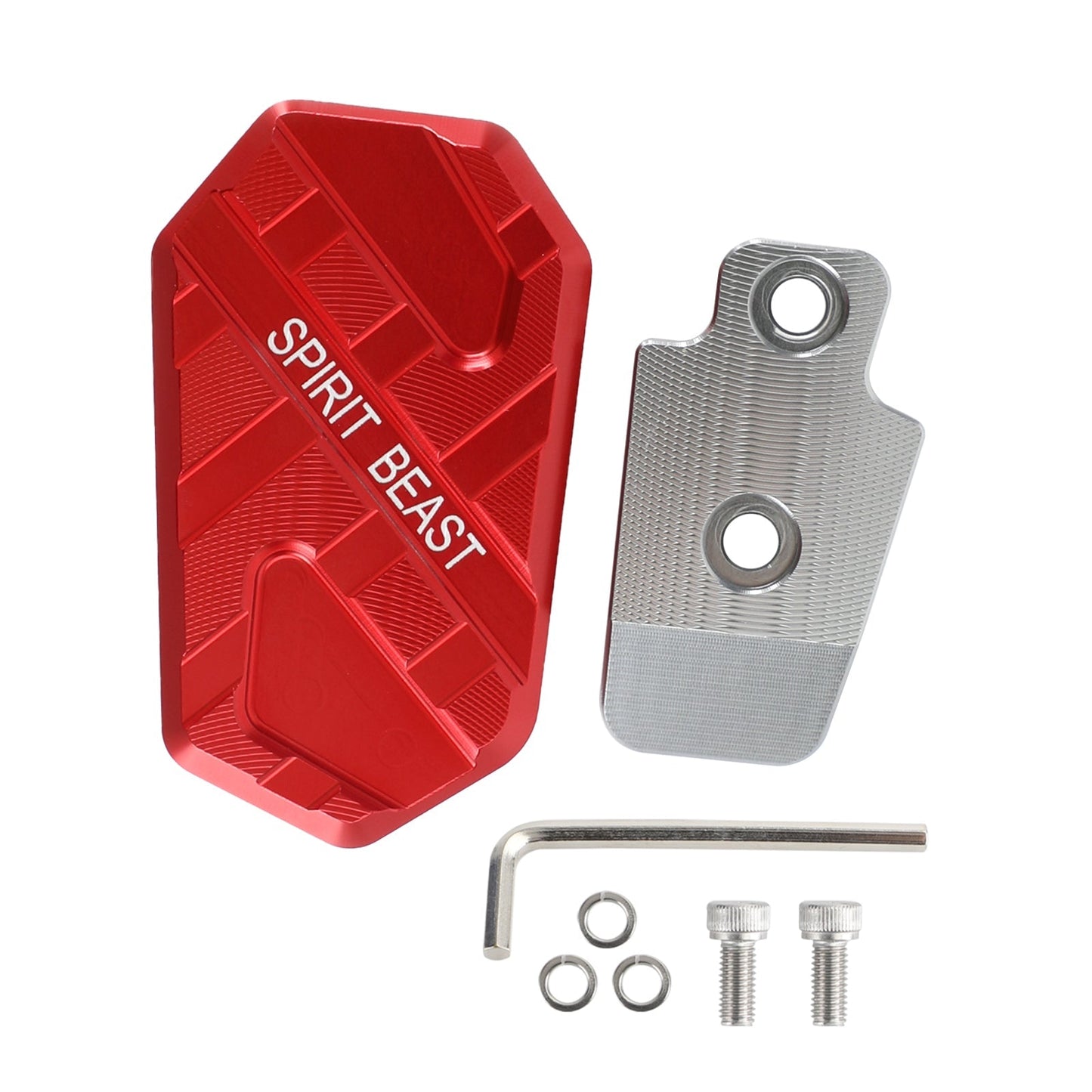 Extensión De Pedal De Freno De Aluminio Ampliadora De Clavijas Para Honda Cm 300 Rebel 2021 Titanio