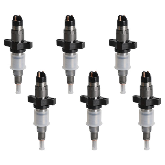 2004-2009 Dodge Ram Cummins 5.9L DIESEL 6pcs Rail Fuel Injectors 0445120238