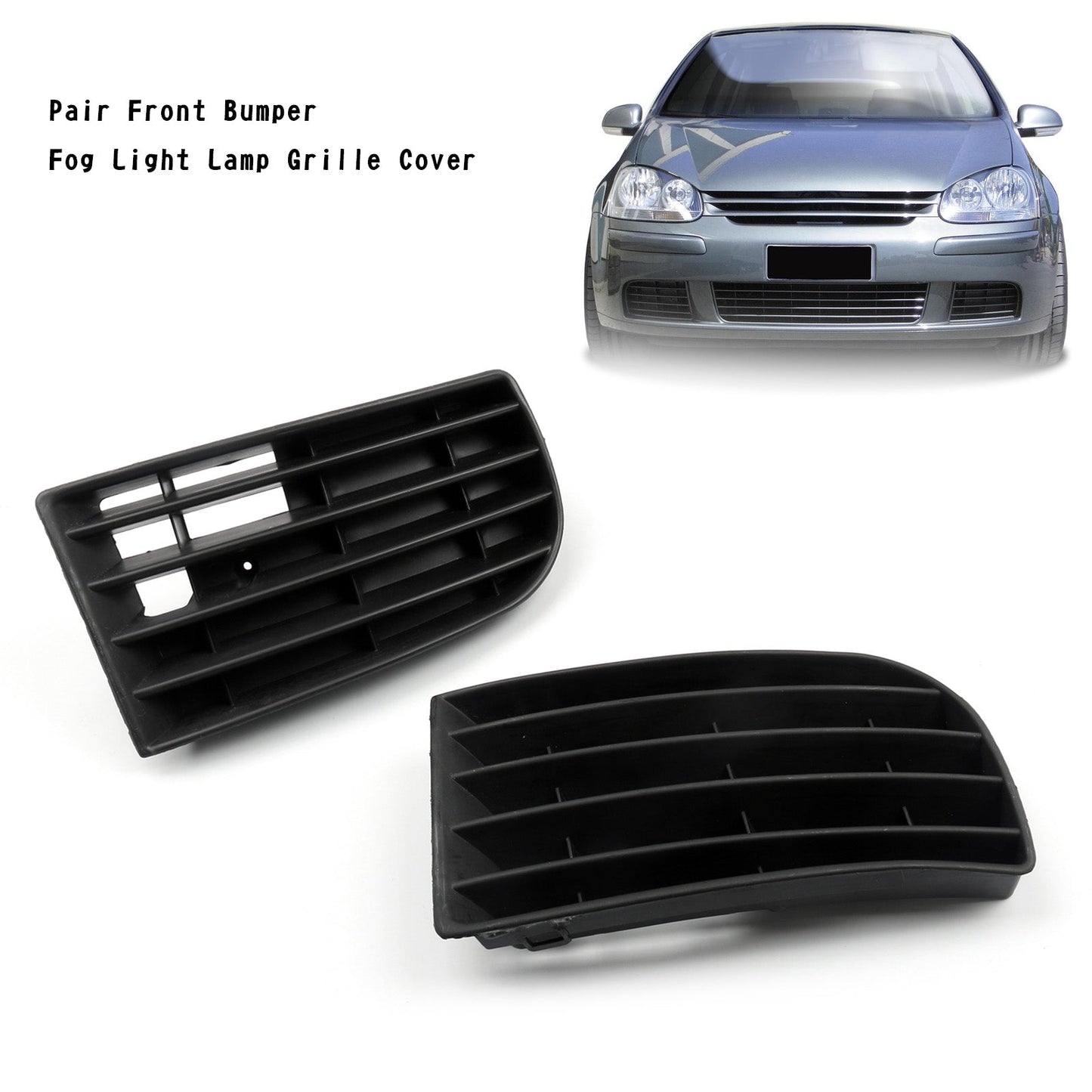 2004-2009 VW Golf MK5 ABS Front bumper Grille Grill Guard Cover