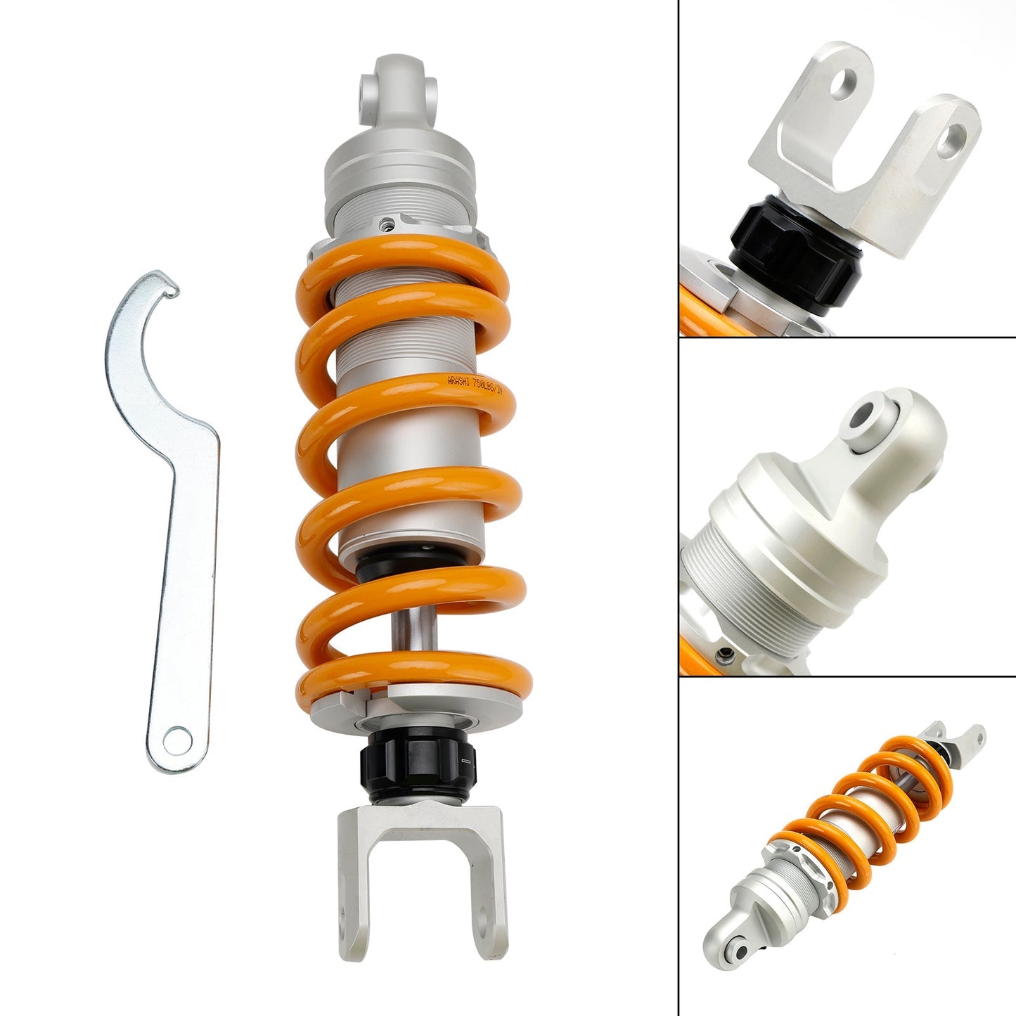 Amortiguadores neumáticos de suspensión trasera de 315 mm para Honda CB500X 19-21