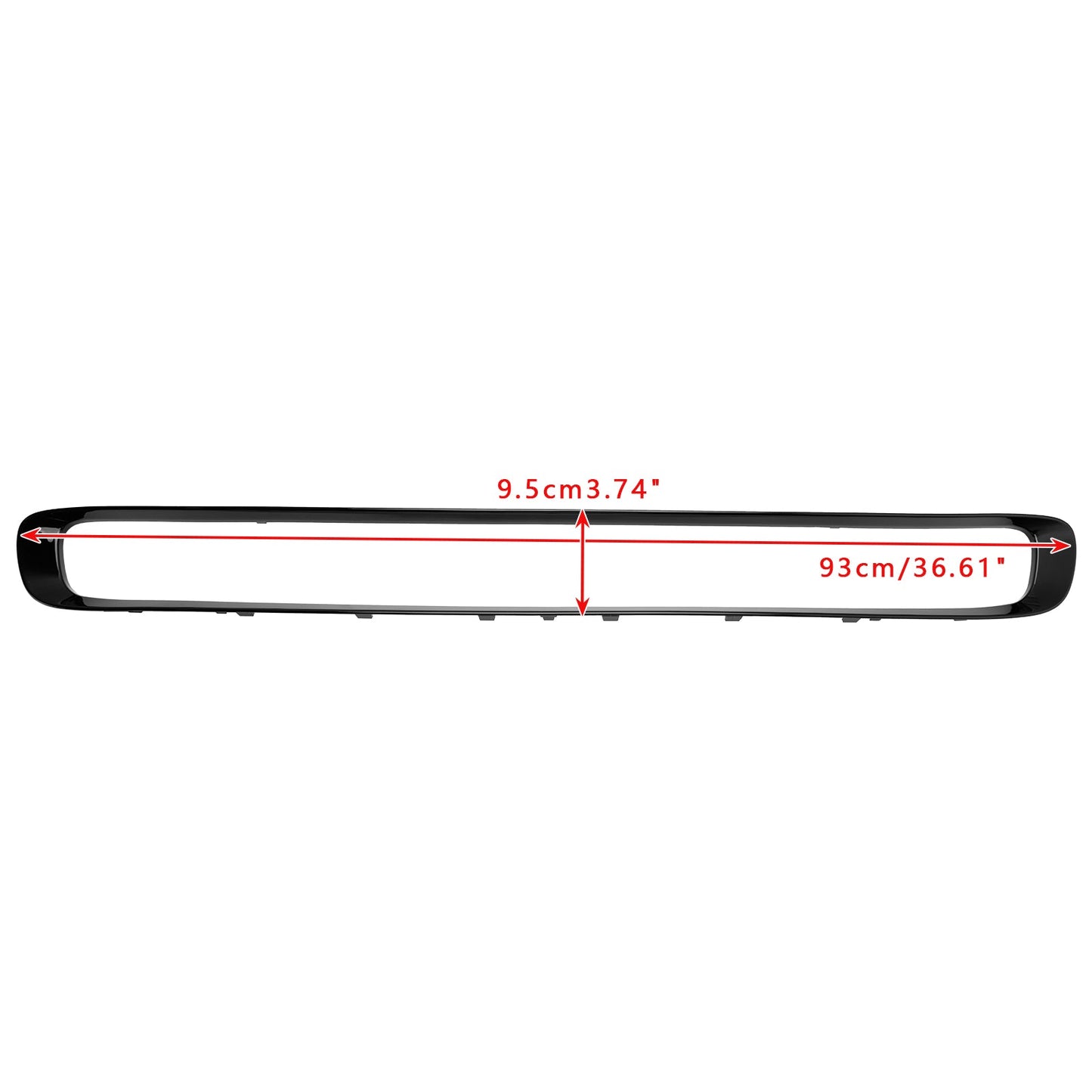 2014-2021 Mini Cooper Base F55 F56 F57 51117355238 Front Bumper Lower Grille Trim