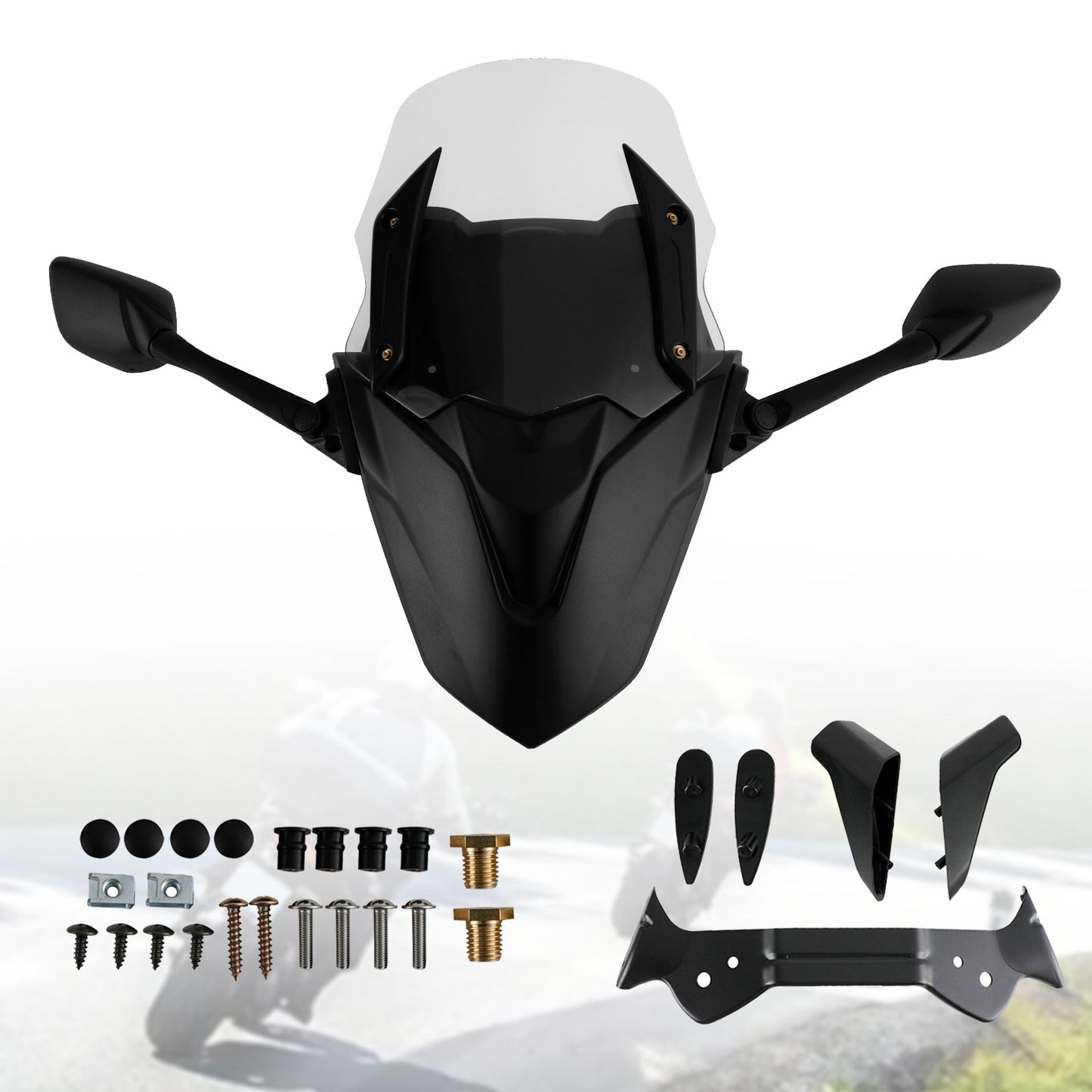 Pare-brise de moto ABS adapté pour Yamaha NMAX155 N-MAX 155 2021-2022