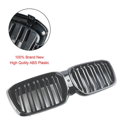 2022-2024 BMW G08 LCI IX3 Premier Edition/M Sport/ProGloss Black Grille Front Kidney Grill