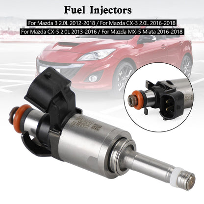 2016-2018 Mazda MX-5 Miata Fuel Injector PE01-13-250C PE01-13-250B