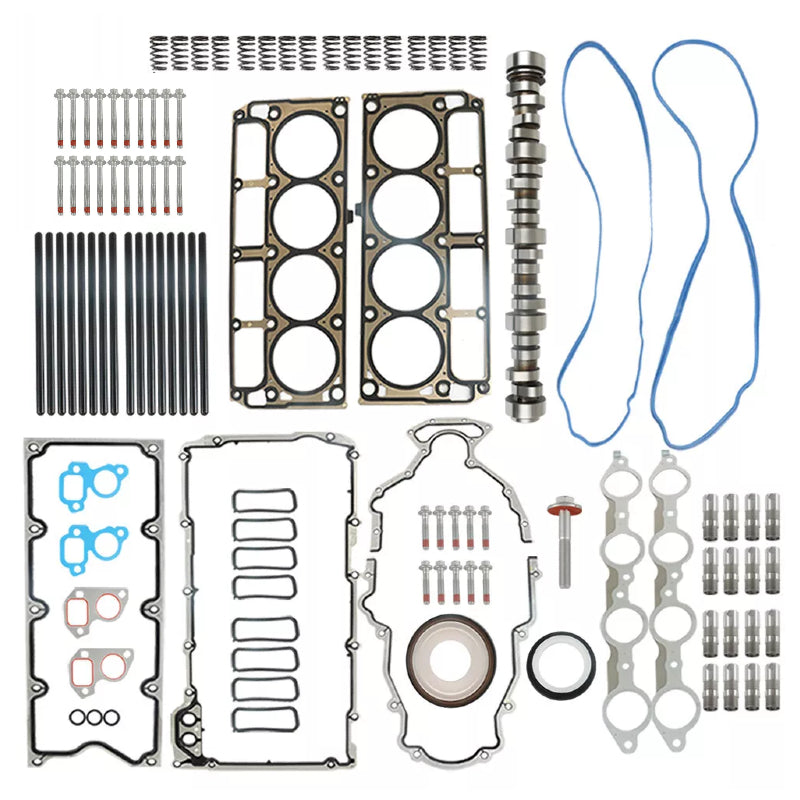 LS1 LS2 LS3 LS6 LS7 LS9 LSX Engines GM LS LS1 5.3L .585" Sloppy Stage 2 Cam Lifters Gaskets Pushrods Kit