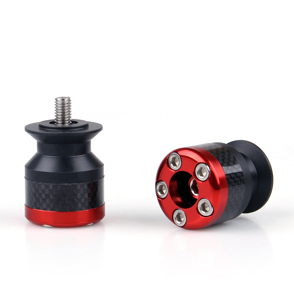 Curseurs de bras oscillant universels en fibre de carbone CNC pour moto, 8 mm