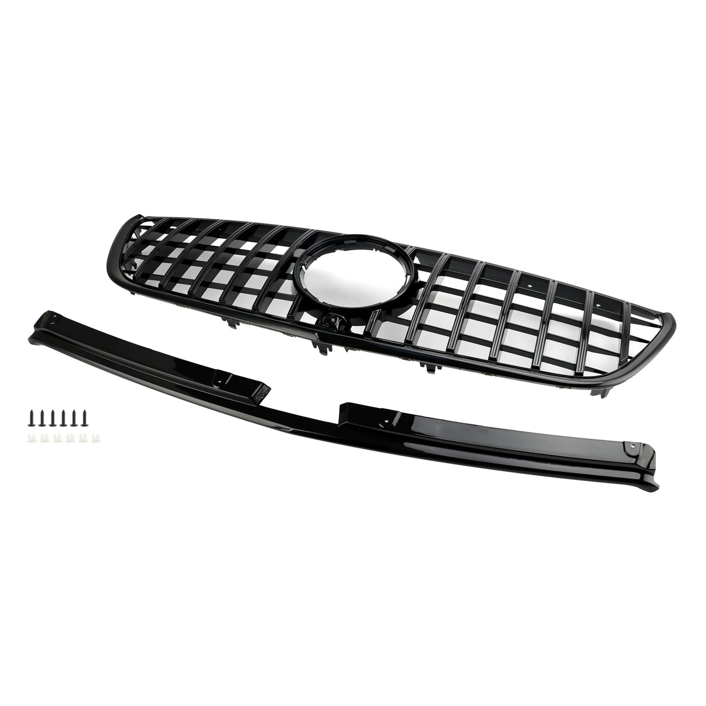 2015-2019 Mercedes Benz Vito W447 111CDI 114CDI 116CDI 119CDI GT Stlye Front Bumper Grill Gloss Black Grill