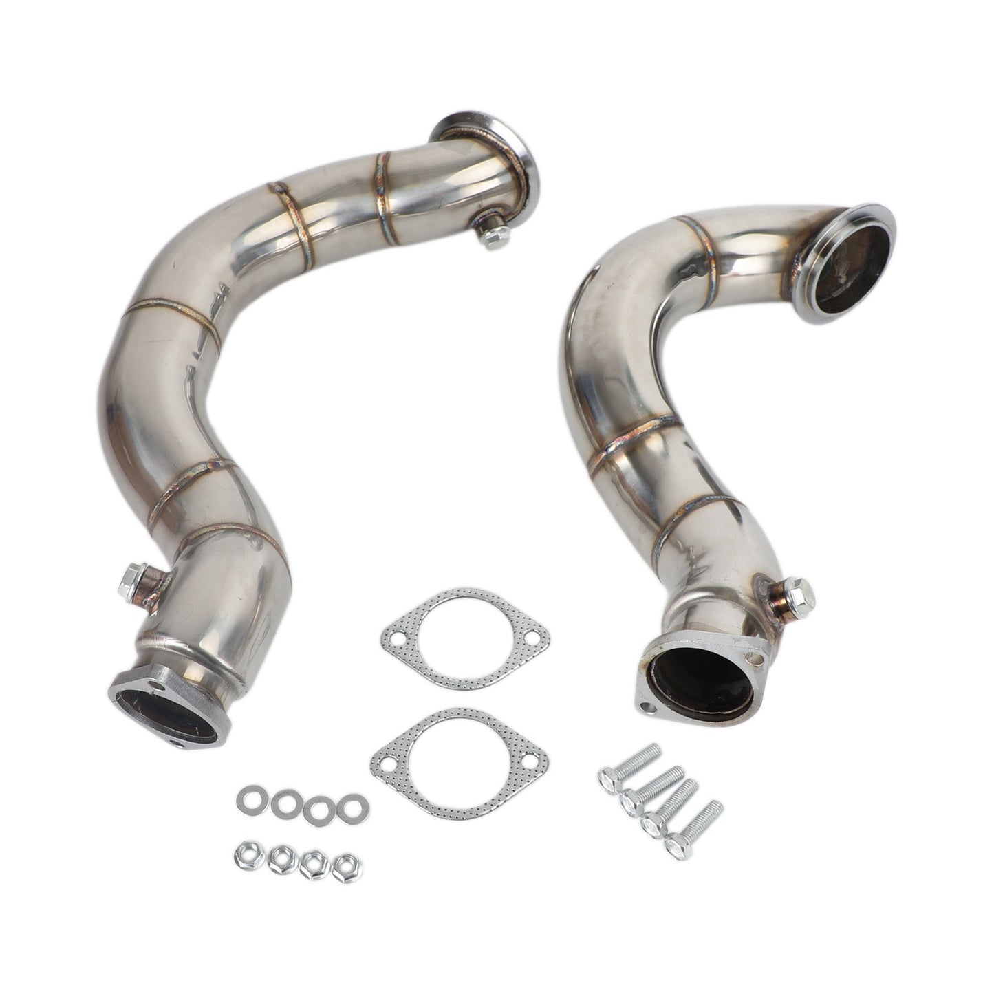 2007-2011 BMW N54 335i E90 E92 3‘�?Stainless Steel Exhaust Downpipe Pipes Champo