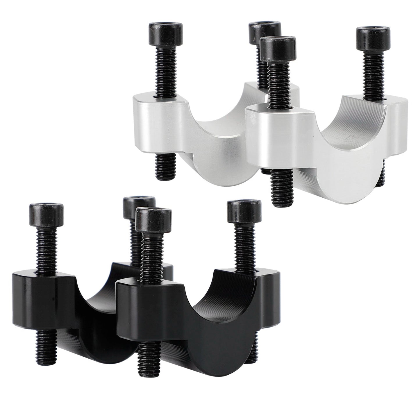 Elevadores de manillar de aluminio CNC de 20 mm para Yamaha Tenere 700 T700 T7 (2019-2023)