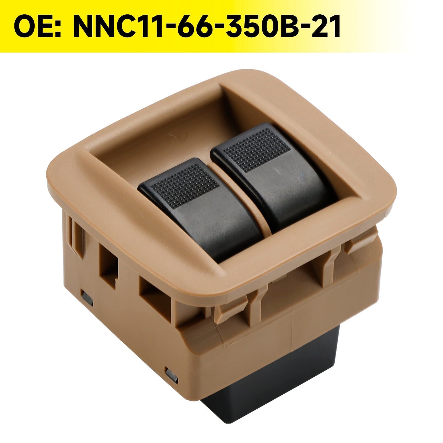 Interruptor de ventana eléctrica de consola central del Mazda Miata 1998-2000 NC11-66-350B-21