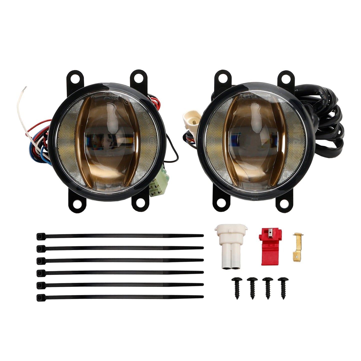 Phare de voiture OSRAM Ledtiving FOG DRL Gold Edition 90 mm 6 000 K LED FOG103-Gold