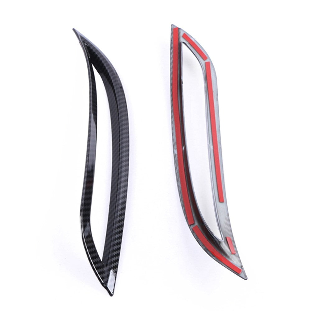Garniture de couvercle de feu antibrouillard arrière en fibre de carbone pour Tesla Model 3 2019-2022