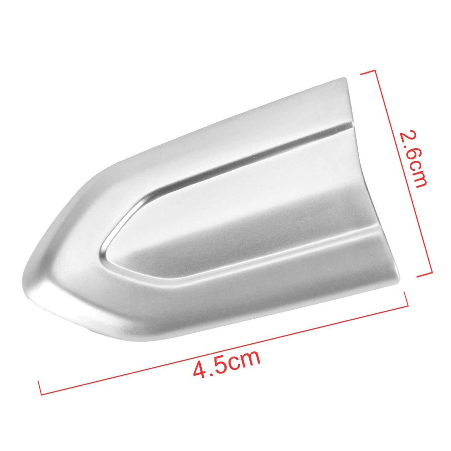 Couvercle de cylindre de serrure de porte argenté 13522324 pour Cadillac ATS XTS CTS CT6