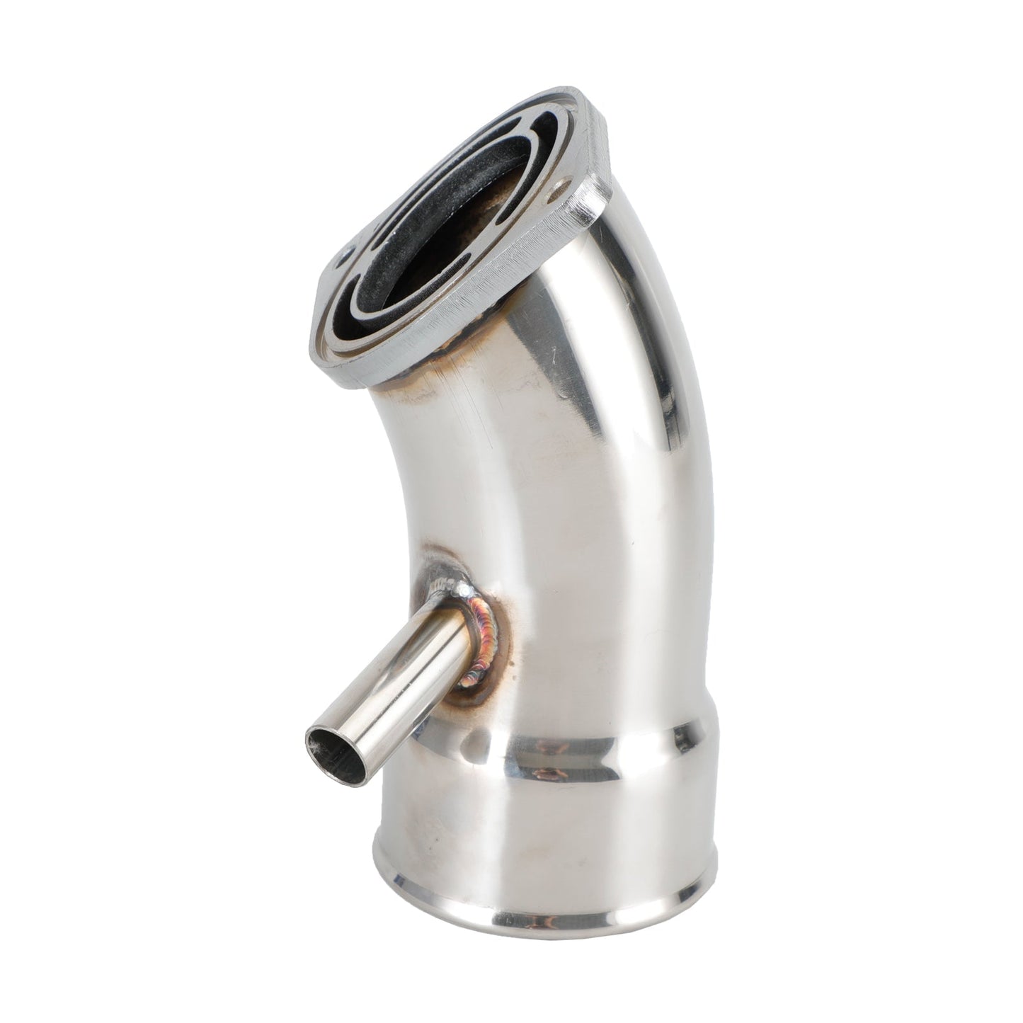 Kit de klaxon d'admission turbo argenté Duramax 3,5" pour Chevrolet Silverado 2500HD/3500HD 6,6 L L5P 2017-2019