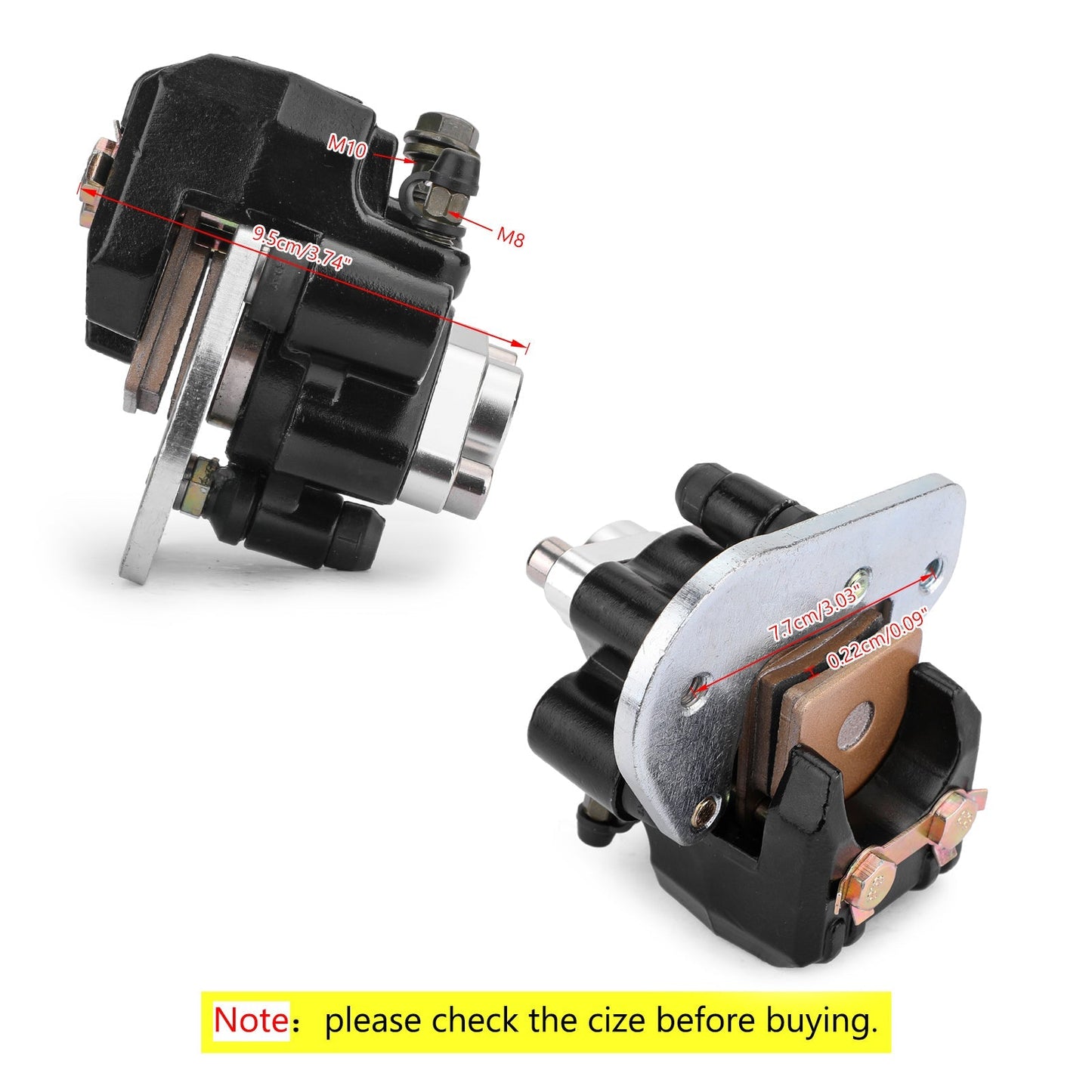 Étrier de frein arrière 43200-HC0-681 pour Honda TRX250 X/R TRX300 EX/X