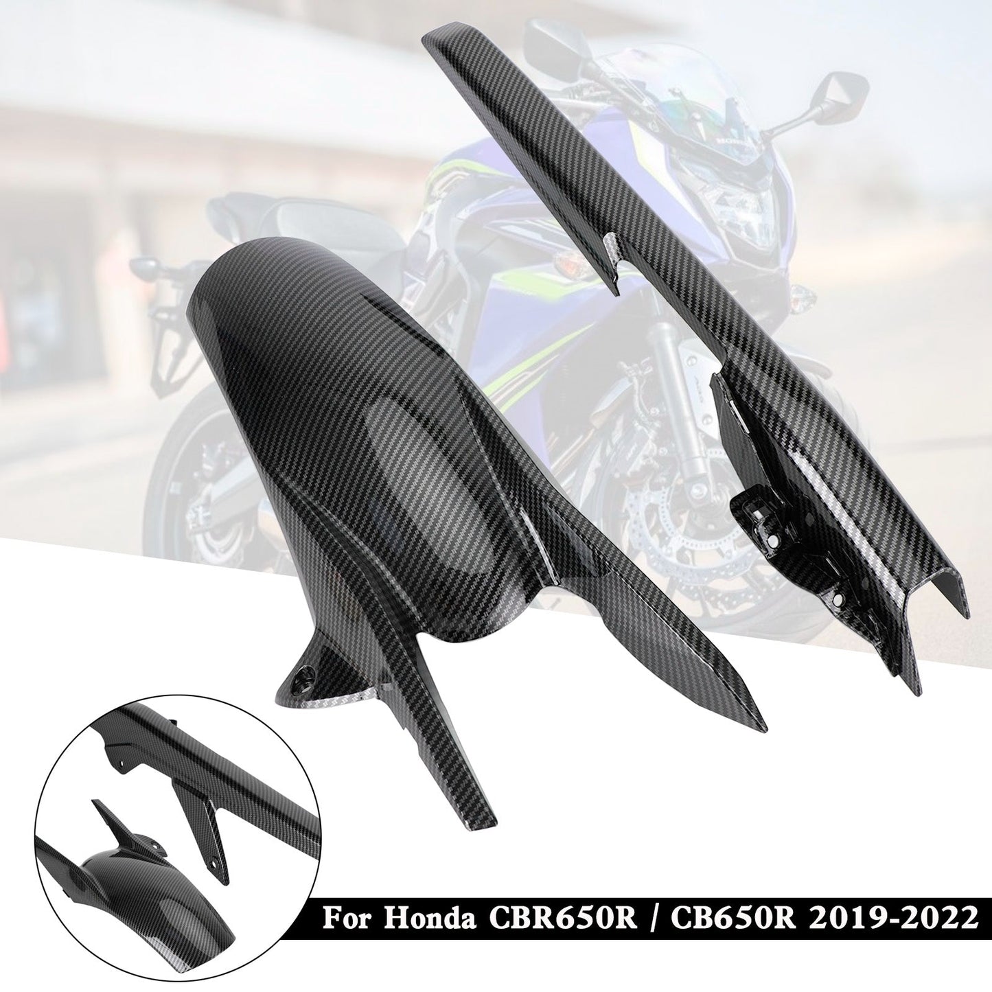 Carénage de garde-boue arrière pour Honda CBR650R CB650R 2019-2022