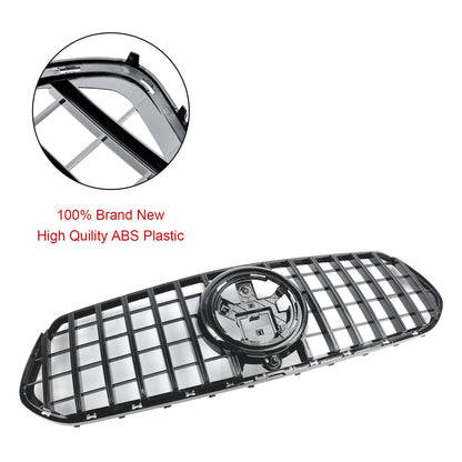 2019-2023 Mercedes Benz GLE-Class V167 SUV AMG-Line Front Bumper Grill Black Replacement Grille
