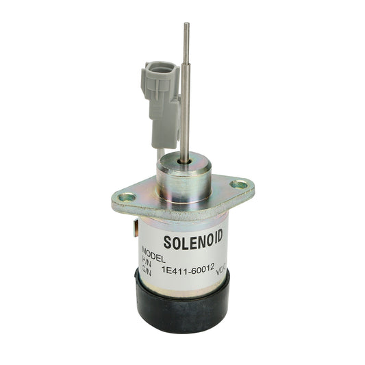 Solénoïde d'arrêt de carburant PS41CZ318 1E411-60012 12 V pour moteur Kubota 325 D902 Z482