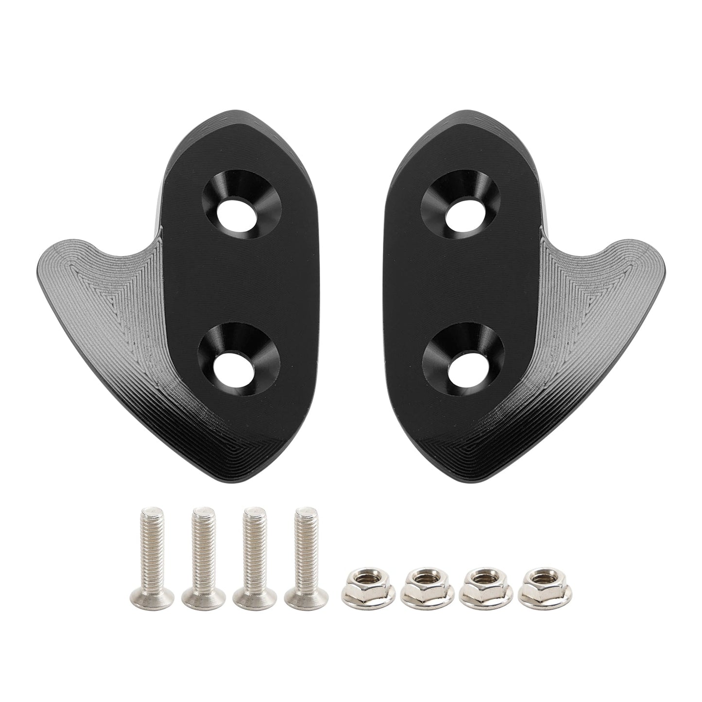 Plaques de blocage de suppression de rétroviseur CNC pour Yamaha YZF-R1 YZF-R1M 15-19