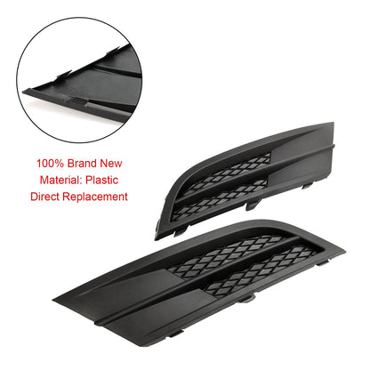 VW Jetta 2015-2018 Pair Fog Lamp Cover Grille Grill 5C6853665H9B9 5C6853666G9B9 VW1038135 Generic