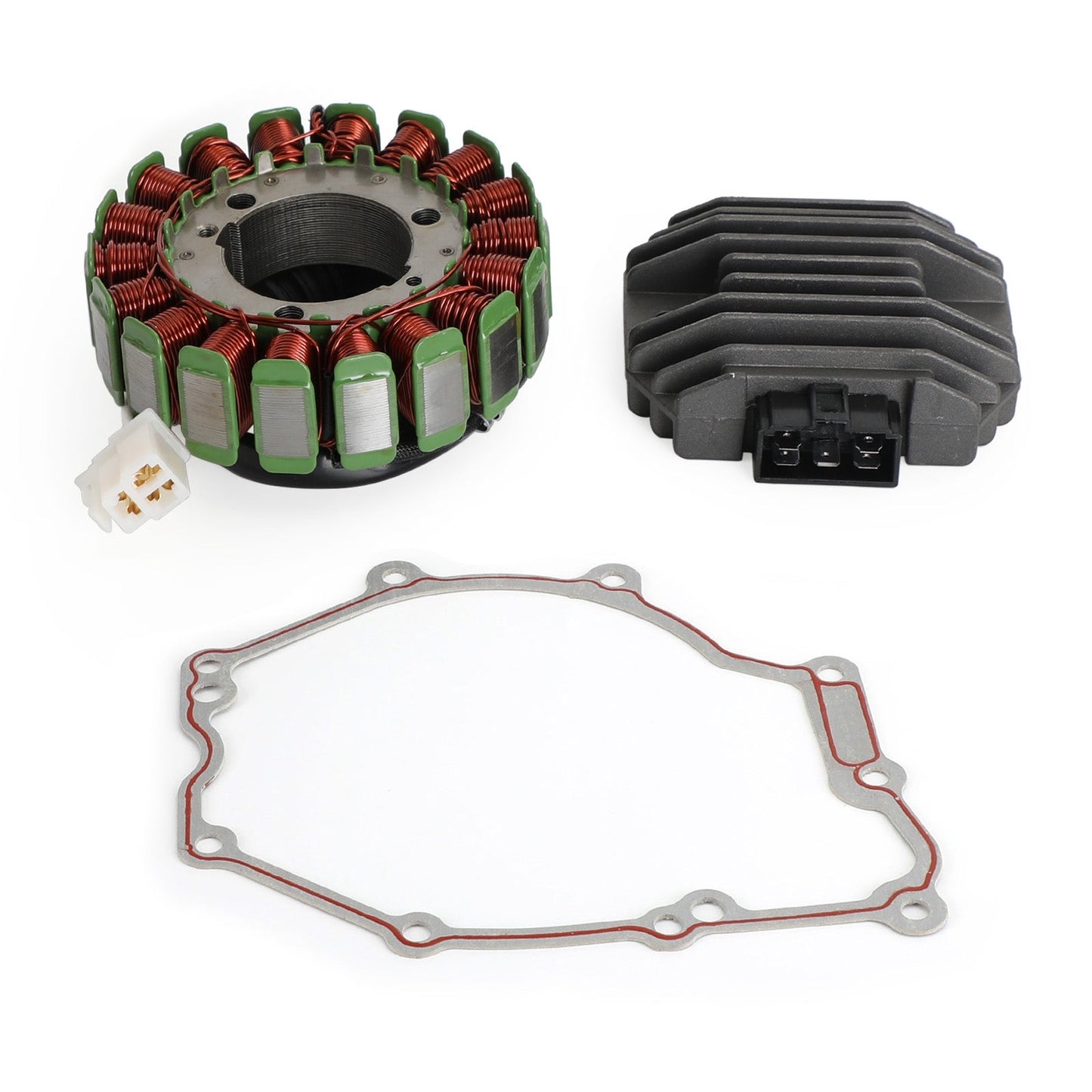 2007-2009 Yamaha FZ6-NAHG FZ6-SA2 Naked ABS 5VX-81410-00-00 Magneto Stator Voltage Rectifier