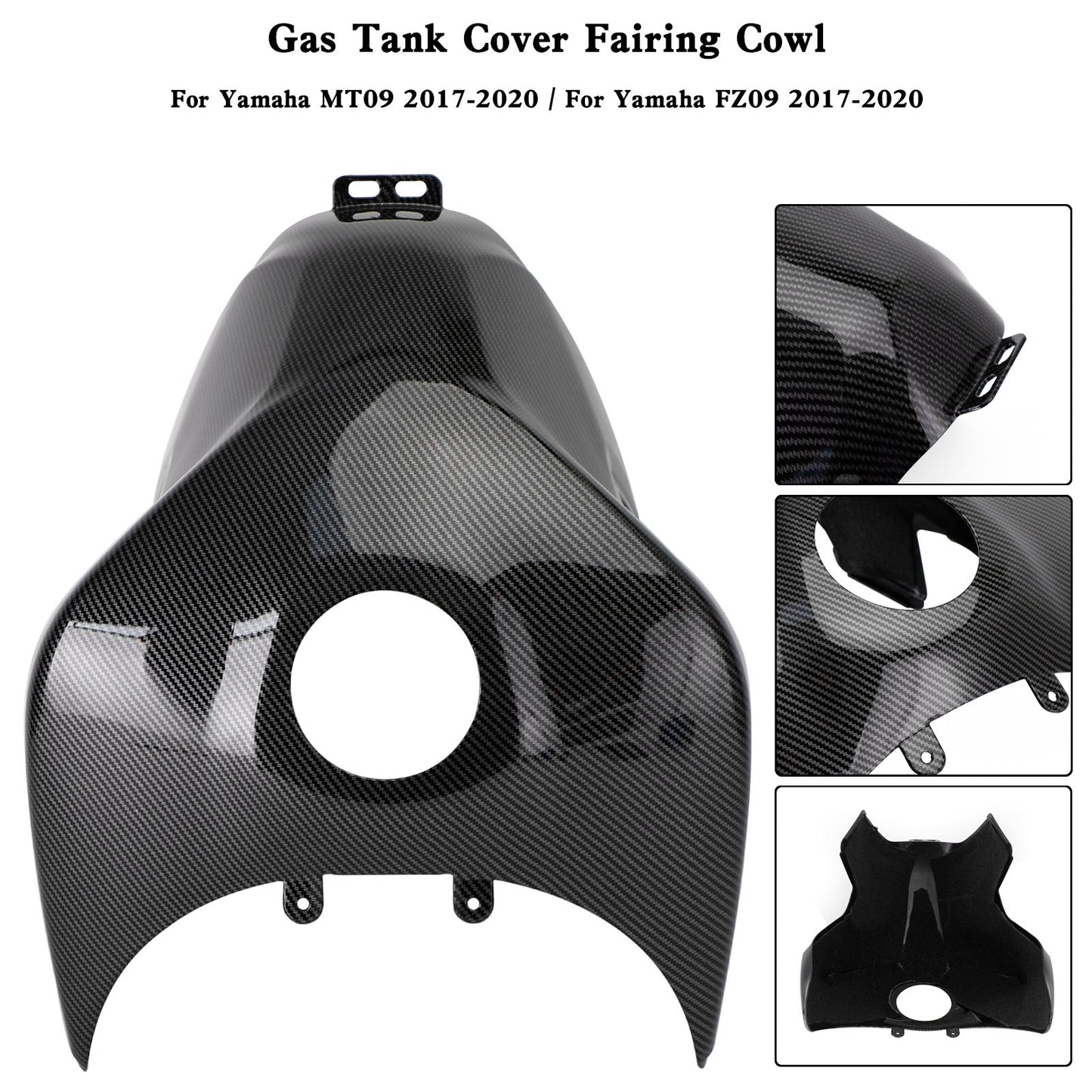 Gas Tank Cover Trim Fairing Cowl For For Yamaha MT-09 MT09 FZ09 2017-2020