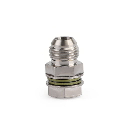 Adaptateur de vidange de carter d'huile turbo 10AN vers M18x1,5 argent