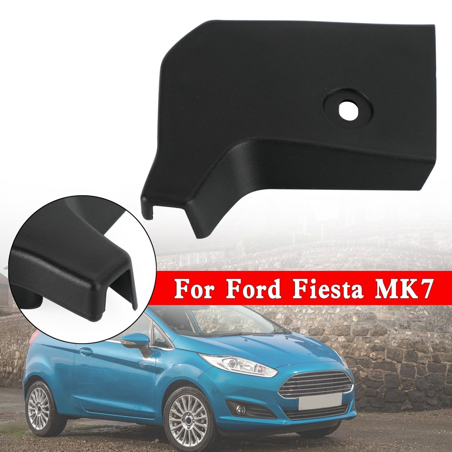 Ford Fiesta MK7 N/S Side Skirt End Cap 1771888