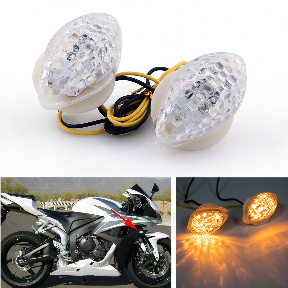 Clignotants LED F4 pour Honda CBR 600 1000RR (04-13) et CBR954 (02-03) et CBR929 (02-03)