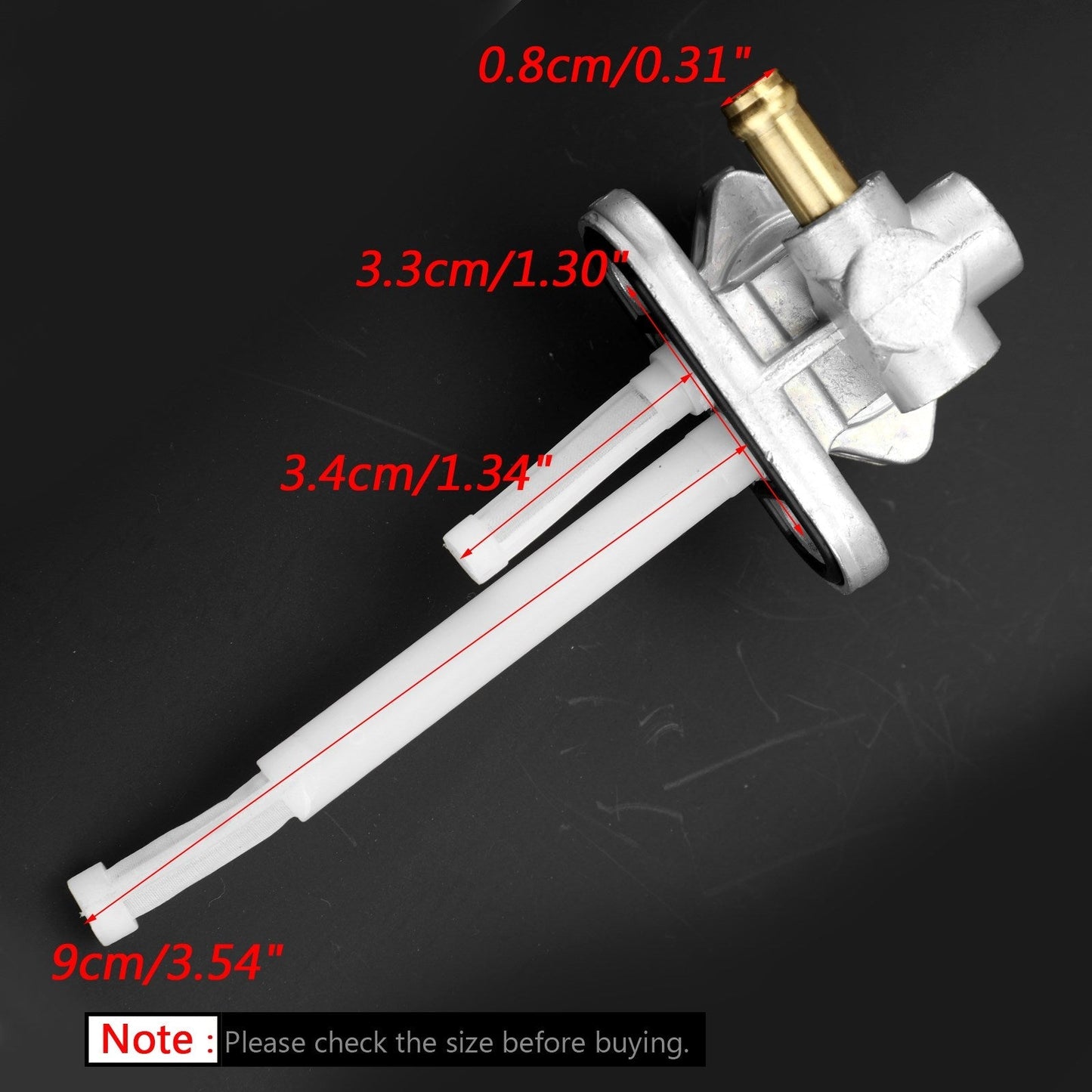 Robinet d'essence pour Yamaha WR250F 2007-14 et WR450F 2007-12 5UM-24500-E0