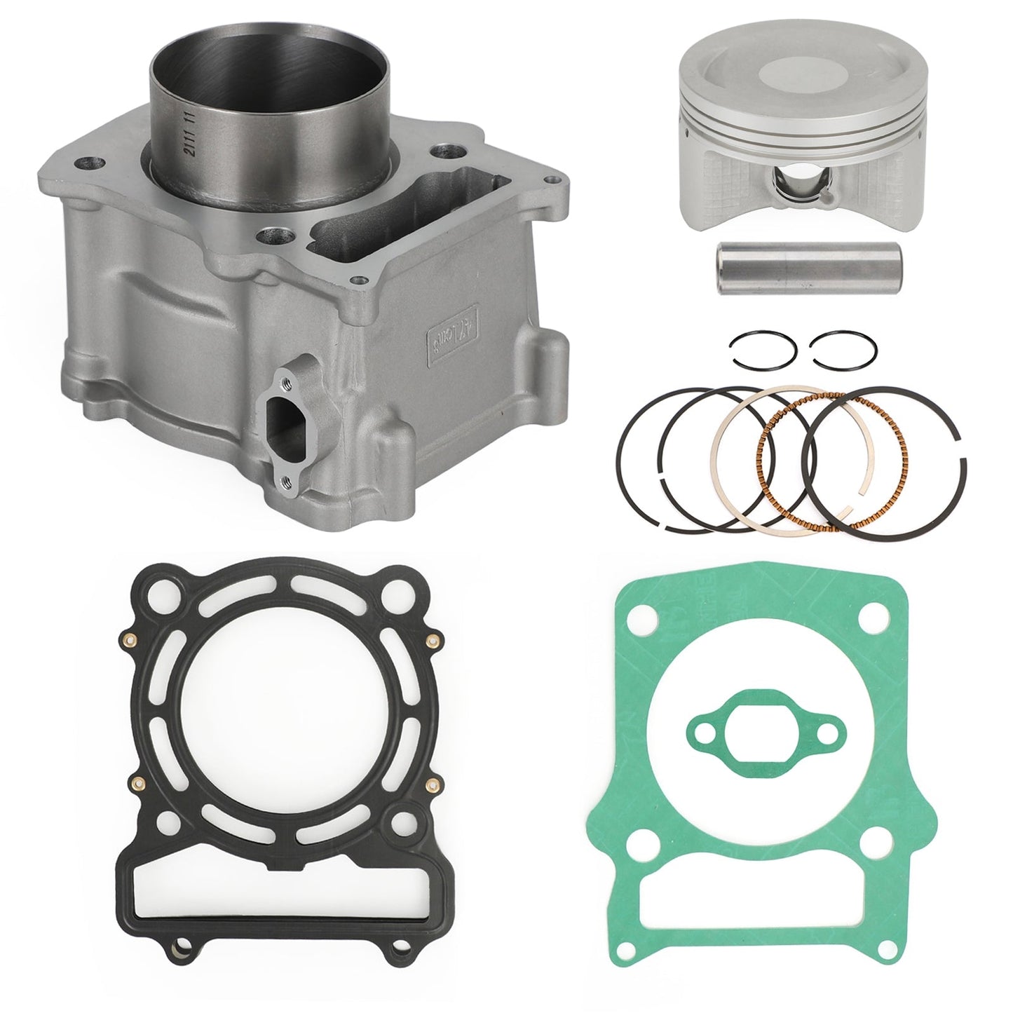 84.5mm 471CC Jug Cylinder Piston Gasket For HiSUN MSU TSC Cub Cadet 500cc Top End Kit