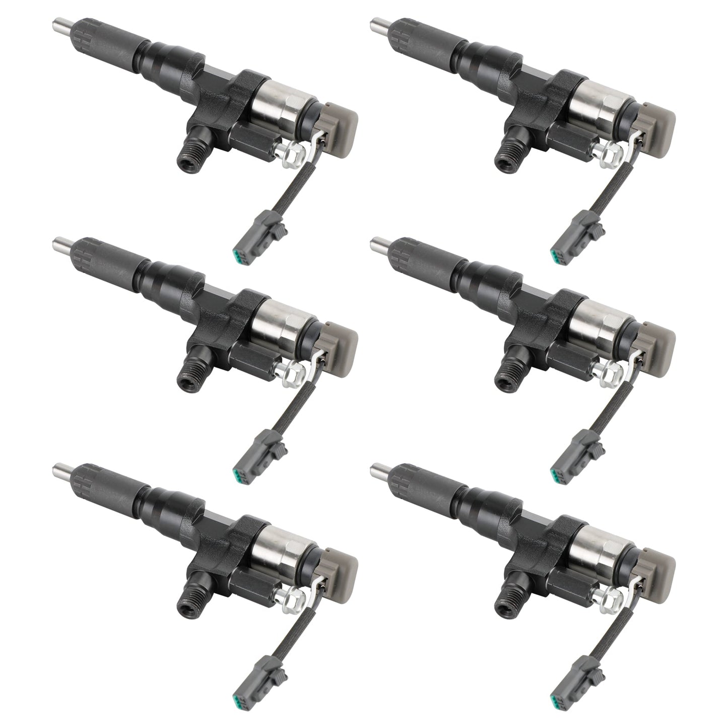 Injecteurs de carburant Hino 3,8 L 4,7 L 5,0 L 6,5 L 7,7 L 6 pièces 095000-6593 CB84034501S 095000-6594