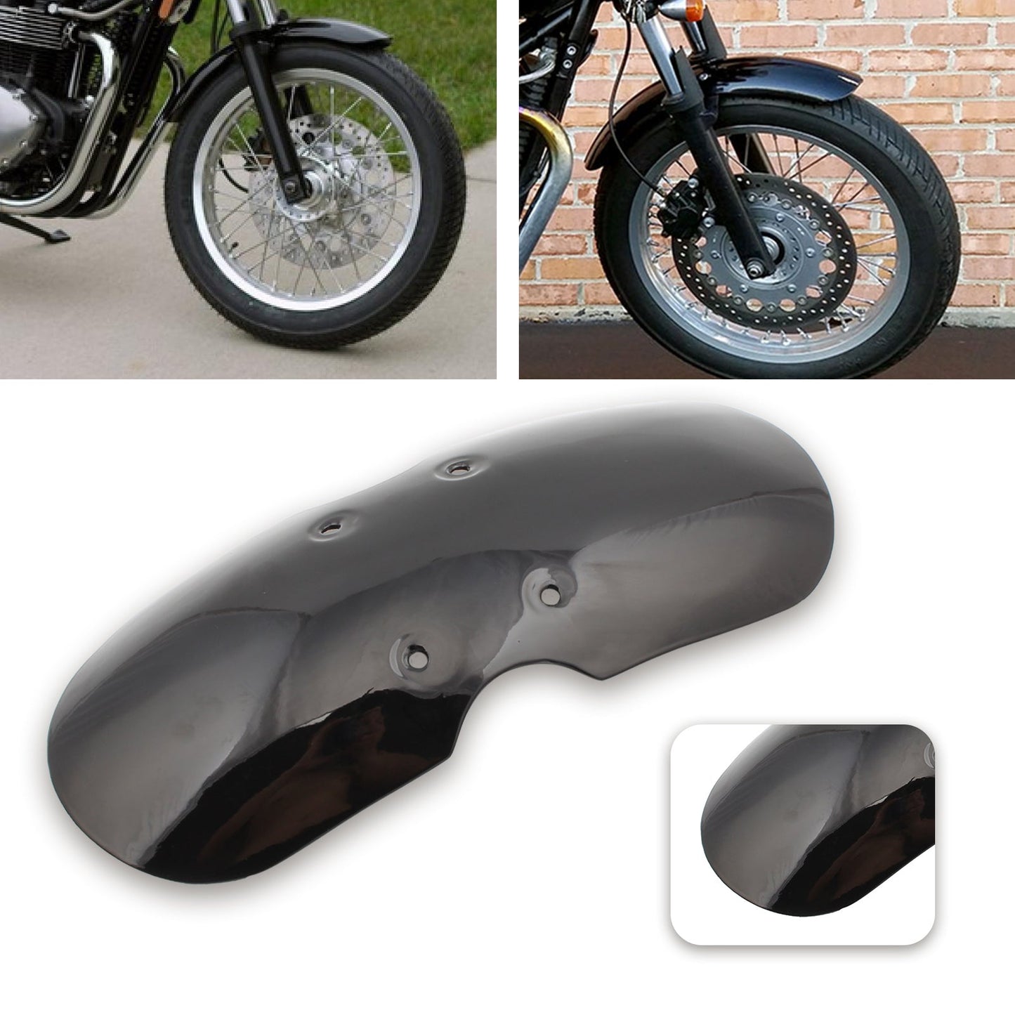 Guardabarros delantero para Bonneville T100 Scrambler Thruxton 2001-2016